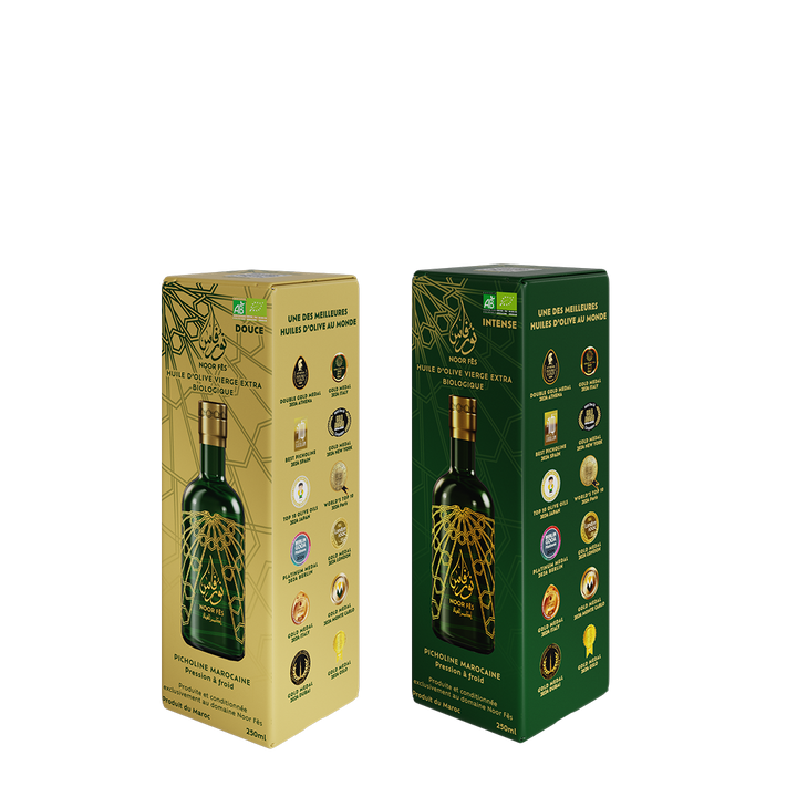 Bouteille 250ml rechargeable à partir des boxes Noor Fès