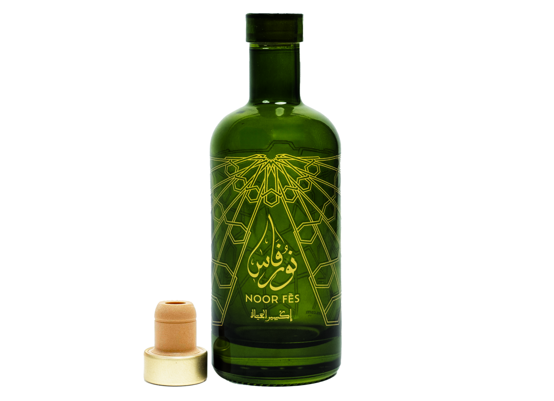 Magnifique bouteille Noor Fès 250 ml à remplir