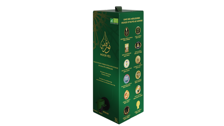 Huile d'Olive Noor Fès Box 3L