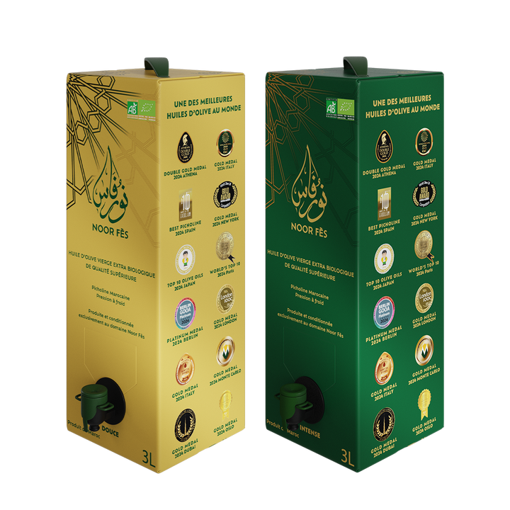 Huile d'Olive Noor Fès Box 3L