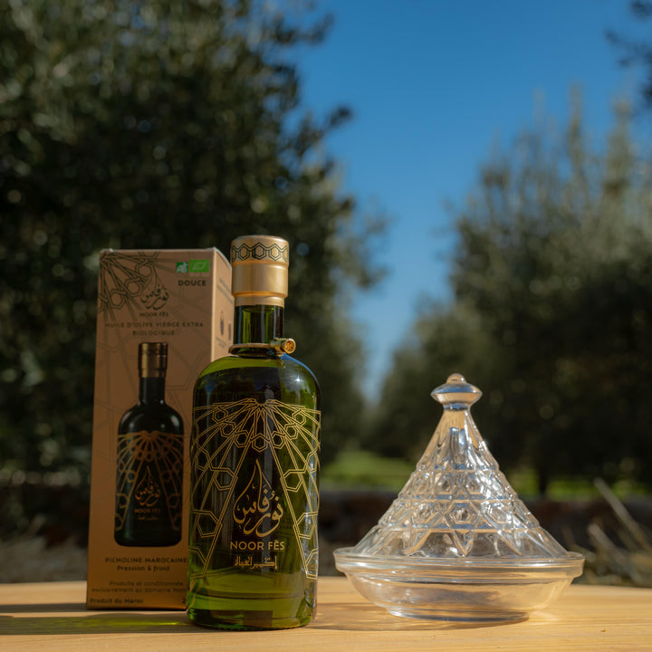 Bouteille 250ml rechargeable à partir des boxes Noor Fès